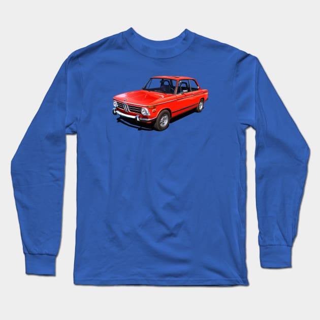 BMW 2002 Long Sleeve T-Shirt by Midcenturydave